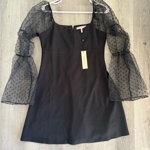 BCBGeneration Mix Media Mini Dress